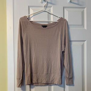 Moda International Beige Long Sleeve Top